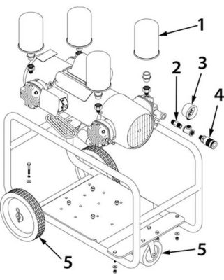 Image showing  Free Air Pump Inlet Filter