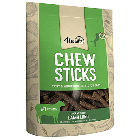 4health Lamb Flavor Chew Sticks Dog Treats, 22 oz.