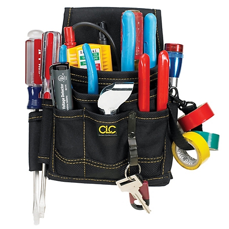 CLC 7 in. x 9 in. 9-Pocket Electrical and Maintenance Pouch