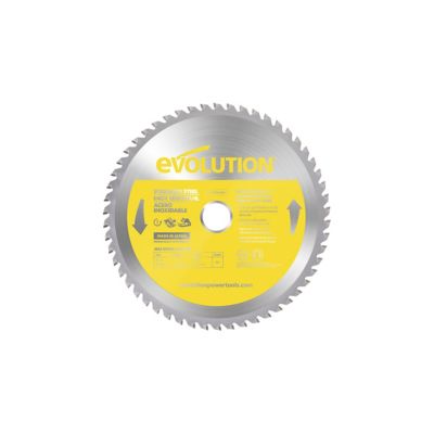Evolution 8-1/4 in. 54-Tooth Stainless Steel Cutting Blade, 1 in.