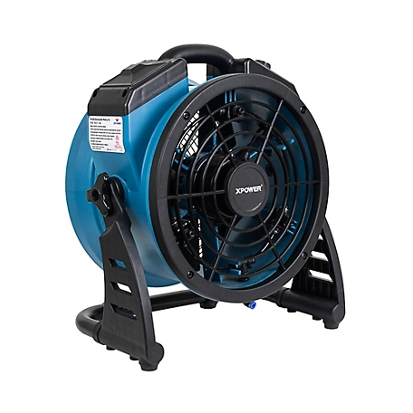 XPOWER Portable Battery-Operated Rechargeable Cordless Outdoor Misting Fan and Air Circulator, Variable Speed