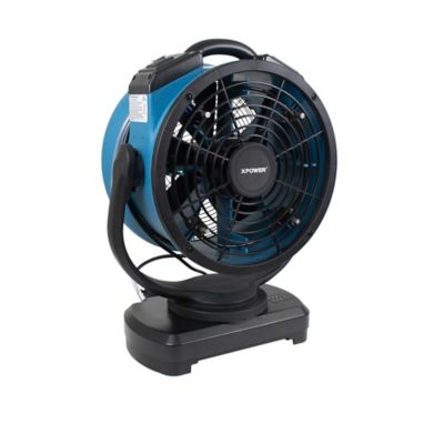 XPOWER Multi-Purpose Oscillating Portable Outdoor Cooling Misting Fan with Built-In Water Pump and Hose, 3 Speeds, 1,700 CFM
