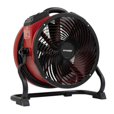 XPOWER X-39Ar 1/4 HP 2,100 CFM Variable Speed Sealed Motor Industrial Axial Air Mover, Blower, Fan