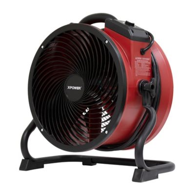 Image showing  14 in. Variable Speed Indoor/Outdoor X-39Ar 1/4 HP 2,100 CFM Sealed Motor Industrial Axial Air Mover, Blower, Fan