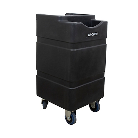 XPOWER Portable Mobile Water Reservoir Tank for FM-68W and FM-65WB Misting Fan, 90 L, 24 gal., Wheels