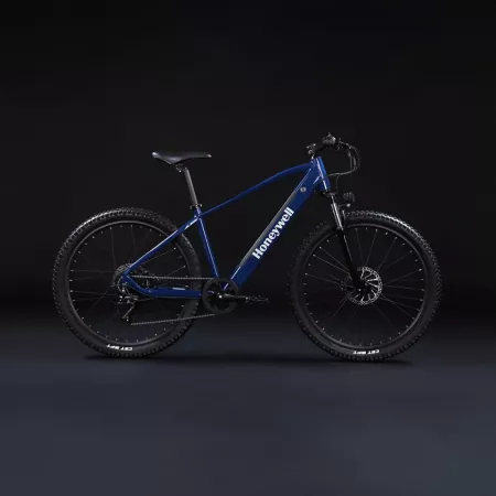 Honeywell El Capitan 500W Electric Mountain Bike with Up to 40 Miles Battery Range Navy Blue Electric Bikes