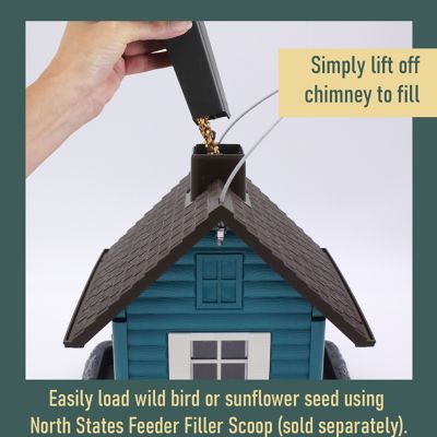 Image showing  5 lb. Lakeside Cabin Bird Feeder