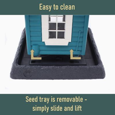 Image showing  5 lb. Lakeside Cabin Bird Feeder