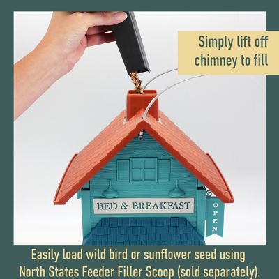 Image showing  6.5 lb. Bed and Breakfast Bird Feeder