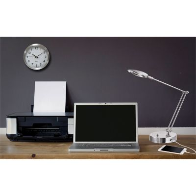 Image showing 2 th Alera Adjustable LED Task Lamp with USB Port, ALELED900S