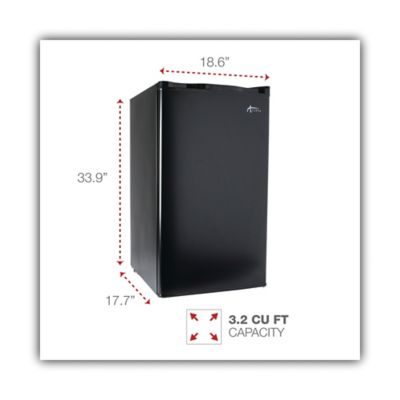 Image showing 1 th Alera 3.2 cu. ft. Refrigerator with Chiller Compartment