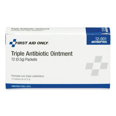 Image showing  First Aid Kit Refill Triple Antibiotic Ointment, Packet