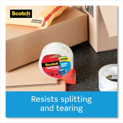 Image showing 5 th Scotch 1.88 in. x 54.6 yd. 3850 Heavy-Duty Packaging Tape with Dispenser, 4-Pack