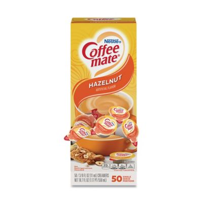 Coffee mate Liquid Coffee Creamer, Hazelnut, 50 ct., NES35180BX