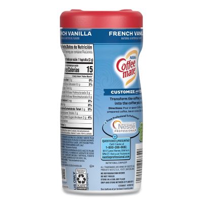 Image showing  French Vanilla Creamer Powder, 15 oz.