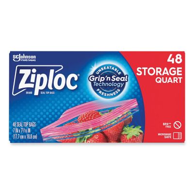 Ziploc Storage Quart Bags