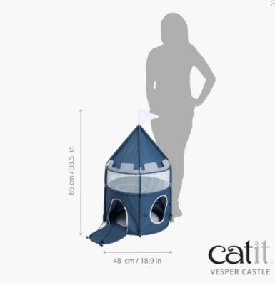 Image showing  Vesper Play Castle Blue