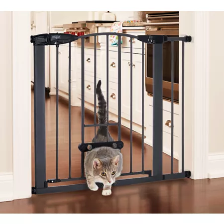 MyPet Wide Deco Easypass Metal Pet Gate Pet Gates