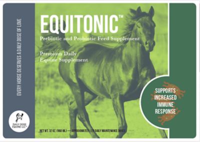 Daily Dose Equine Equitonic Nutritional Horse Feed Supplement, 32 oz.