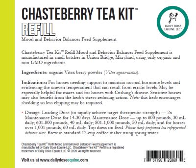 Image showing  Chasteberry Tea Refills, 11.2 oz., 3-Pack