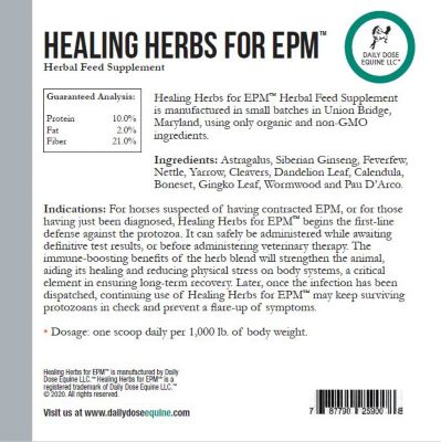 Image showing  Healing Herbs for EPM, 76.8 oz.
