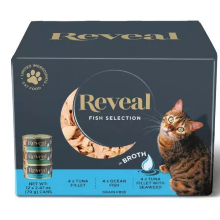 Reveal Shreds Adult Wet Cat Food 2.47 oz 12 Count Wet Cat Food