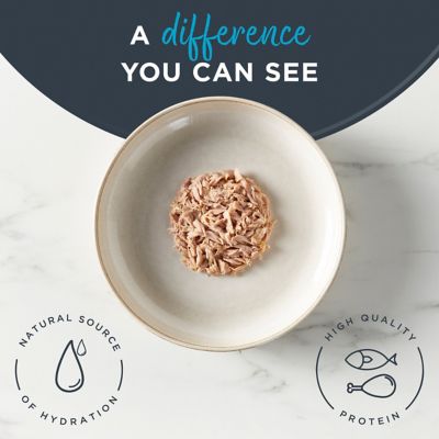 Image showing  Adult Tuna Shreds Wet Cat Food Variety pk., 2.47 oz., Pack of 12