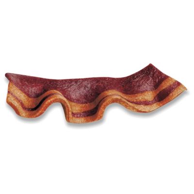 Image showing  Strips Bacon/Peanut Butter Flavor Dog Chew Treats with Real Meat, 40 oz.