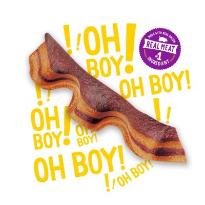 Image showing 8 th Purina Beggin' Strips Bacon/Peanut Butter Flavor Dog Chew Treats with Real Meat, 40 oz.