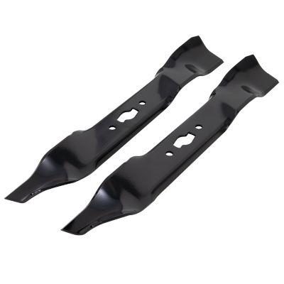 Image showing  42 in. S-Shaped High-Lift Lawn Mower Blades for Lawn Tractors/Zero-Turn Mowers, Replaces OEM 742P05177, 2-Pack