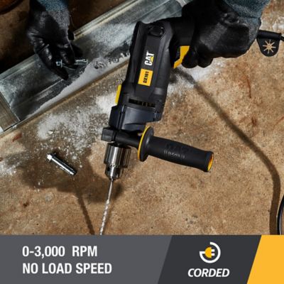 Image showing 8 th CAT 8.5A 1/2 in. Corded Hammer Drill