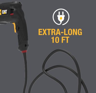 Image showing 9 th CAT 8A 1 in. Corded SDS-Plus Rotary Hammer