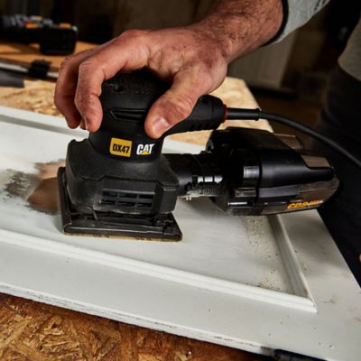 Image showing  120V 2.4A 1/4 Sheet Palm Sander with CDS