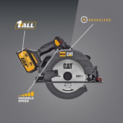 Image showing  18V 7-1/4 in. Cordless Circular Saw