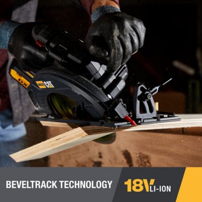 Image showing 5 th CAT 18V 7-1/4 in. Cordless Circular Saw