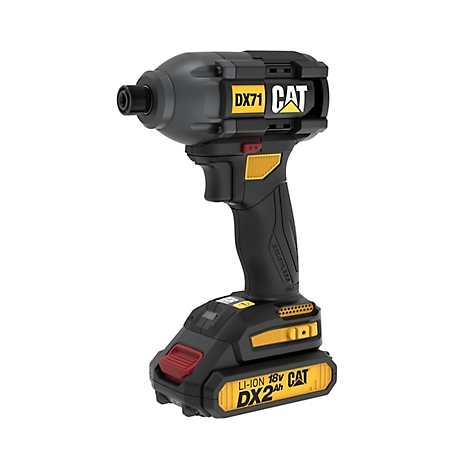 CAT 18V Cordless 3 Speed Impact Driver 1/4 in. Impact Driver, DX71