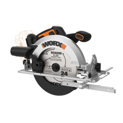 WORX 20V 7-1/4 in. Circular Saw, Tool Only