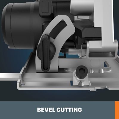 Image showing  20V 4-1/2 in. Nitro Powershare Brushless Circular Trim Saw with Battery and Quick Charger