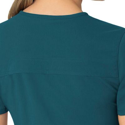 Image showing  Women's Rugged Flex 4-Pocket Modern Fit V-Neck Scrub Top