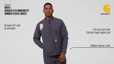 Image showing  Men's Rugged Flex Bonded Fleece Jacket