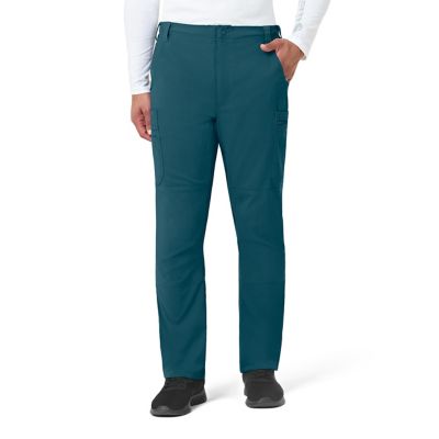 Carhartt Men's 10-Pocket Straight Mid-Rise Cargo Scrub Pants