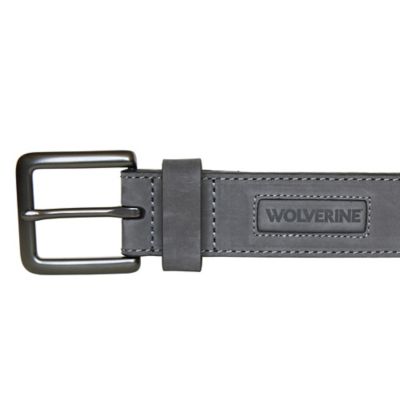 Image showing 1 th Wolverine Men's Leather Floorhand Work Belt, 1.5 in.