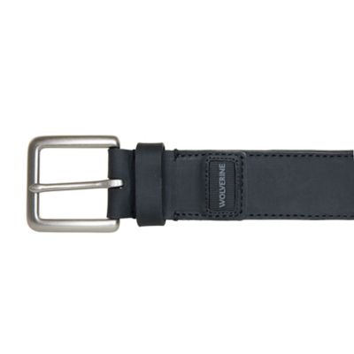 Image showing  Men's Leather Rugged Patch Belt, 1.5 in.