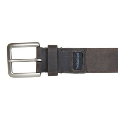 Image showing  Men's Leather Rugged Patch Belt, 1.5 in.