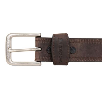 Image showing  Men's Leather Rugged Belt, 1.38 in.