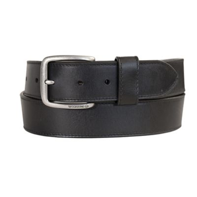Image showing 0 th Wolverine Men's Leather Signature Jean Belt, 1.5 in.