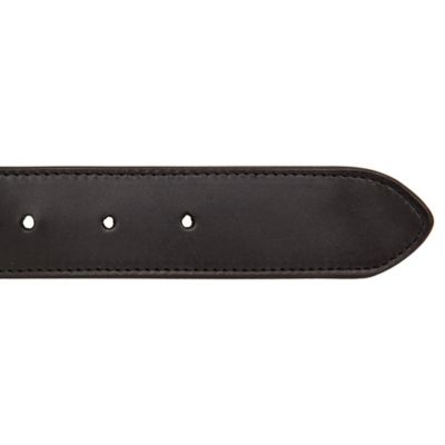 Image showing 3 th Wolverine Men's Leather Signature Jean Belt, 1.5 in.