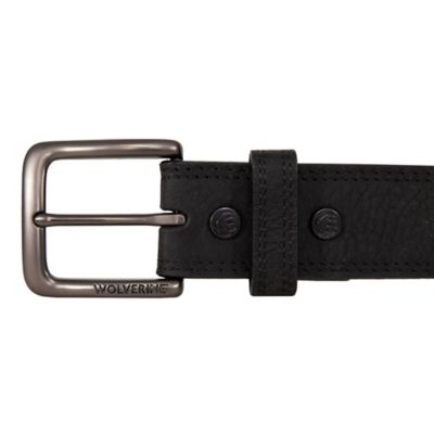 Image showing 1 th Wolverine Men's Leather Loader Work Belt, 1.5 in.