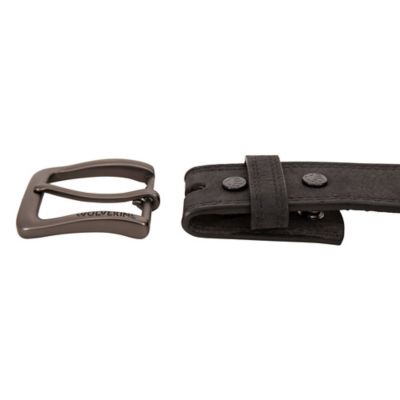 Image showing 4 th Wolverine Men's Leather Loader Work Belt, 1.5 in.