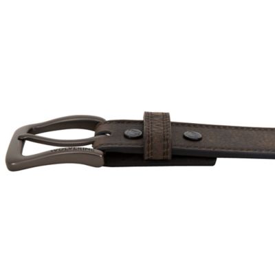 Image showing 6 th Wolverine Men's Leather Loader Work Belt, 1.5 in.